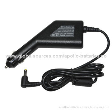 Acer 19V 3.16A Compatible Power Laptop Car Charger, Measures 5.5 x 2.1mm